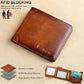 ⏳Time-Limited Special⏰Minimalist RFID Blocking Leather Wallet for Men – Ultra-Thin, Genuine Top-Layer Cowhide, Short Design for Everyday Carry
