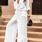 ⏳Time-Limited Special⏰Women's Elegant Solid Color 2-Piece Set