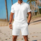 ⏳Time-Limited Special⏰Men's Summer 2-Piece Polo & Shorts Set