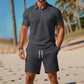 ⏳Time-Limited Special⏰Men's Summer 2-Piece Polo & Shorts Set