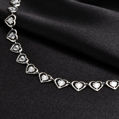 ⏳Time-Limited Special⏰Radiant Heart Necklace – Whisper-Light, Day-to-Night Glow ✨