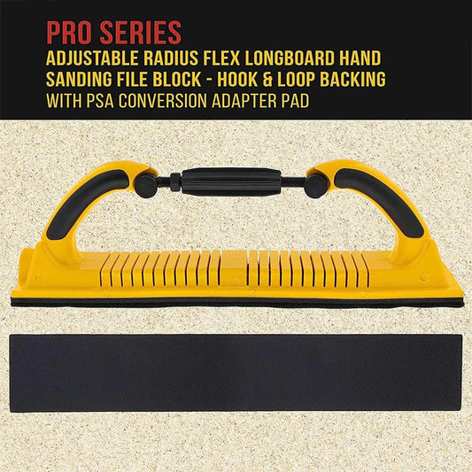 🔥Adjustable Radius Flex Longboard Hand Sanding File Block Hand Grinder🔥