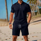 ⏳Time-Limited Special⏰Men's Summer 2-Piece Polo & Shorts Set