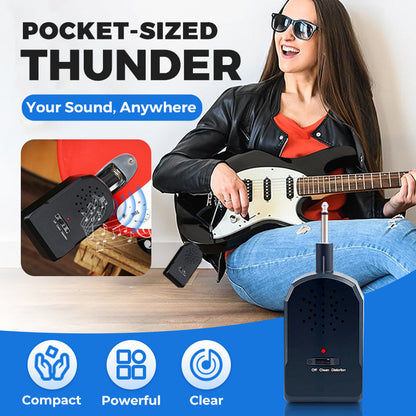 ⏳Time-Limited Special⏰ Mini Portable Guitar Amplifier Set 🎸 30W HD Sound 🔊