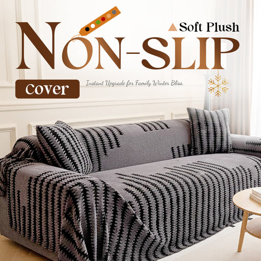 🛋️ Christmas Early Bird Special Offer 🎉Soft Plush Non-Slip Couch Cover🍂