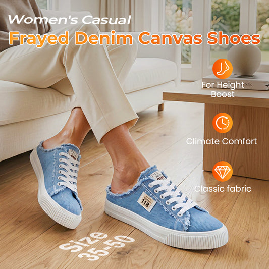 ⏳Time-Limited Special⏰Women's Denim Mule Sneakers