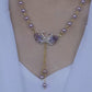 ⏳Time-Limited Special⏰Purple Double Swan Pendant Necklace – Fairy Elegance & Trendy