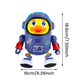 ⏳Time-Limited Special⏰Dancing Space Duck Toy - Interactive LED Light & Music with Solar Sensor for Fun Cosmic Dance Moves 🌟🚀