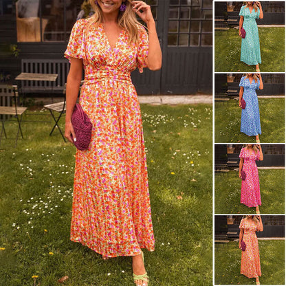 🌸Spring Specials 49% OFF🌸Women's Sweet Vintage Floral Dress