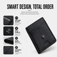 ⏳Time-Limited Special⏰RFID-Blocking Leather and Carbon Fiber Credit Card Holder