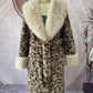 ⏳Time-Limited Special⏰Women's Leopard Print Fluffy Faux Fur Coat with Belt🔥🔥