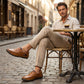 ⏳Time-Limited Special⏰Classic Men’s Slip-On Leather Shoes – Premium Calfskin, All-Day Comfort & Effortless Style
