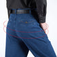 ⏳Time-Limited Special⏰Men's Slim Fit Hip-Lifting Jeans – High Waist, Straight Cut & All-Day Comfort for a Sharper Silhouette 👖🔥