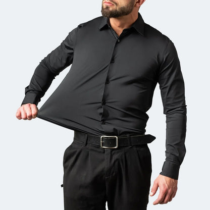 🔥Summer Special🔥Men's Stretch Short Sleeve Dress Shirt