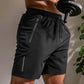 🌊Summer Specials⏰Men's Letter Print Drawstring Waist Shorts