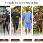 ⏳Time-Limited Special⏰Moisture-Wicking Comfort, Loose Fit & Perfect for Gym to Street 🏃‍♂️👕