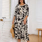⏳Time-limited Special⏰Women’s Elegant Loose Round-Neck Printed Dress