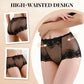 ⏳Time-Limited Special⏰Women's Hand-Crocheted Lace High-Rise Boxer Briefs – Breathable, Vintage Style & Comfortable Fit 🌸