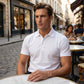 ⏳Time-Limited Special⏰Men's Quick-Dry Lapel T-Shirt – Athletic Fit & Wrinkle-Resistant – Smart Casual Essential ✨