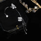 ⏳Time-Limited Special⏰Simple ear clips with butterfly and flower motifs & tassels – elegant & comfortable, no piercing required 🌸🦋