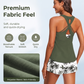 ⏳Time-Limited Special⏰Tankini Set with Shorts – Vibrant Prints, Mix & Match – Stylish Beach Look.