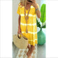 ⏳Time-Limited Special⏰Tie-Dye Striped Short Sleeve T-Shirt Dress – Soft & flowy – Perfect for summer, beach or casual days – comfortable and stylish 🌊✨