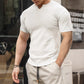 🌊 Men's V-Neck  Short Sleeve Muscle Athletic Workout T-Shirts  Perfect Fit, Breathable Comfort, Show Off Your Athletic Style!