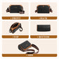 Fashion Diamond Pattern Large Capacity 3-Layer Crossbody Bag