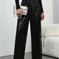 ⏳Time-Limited Special⏰Women's Sequin Sparkle Wide Leg Pants with Elastic Waistband✨