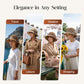⏳Time-Limited Special⏰Straw Hat with Retro Bow – Foldable & Breathable for Summer