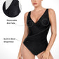 🌸Limited-time discount👙Slimming deep  V-neck swimming suit✨