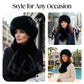 ⏳Time-Limited Special⏰Fluffy Fur Bucket Hat Warm Winter Hat + Free Matching Scarf