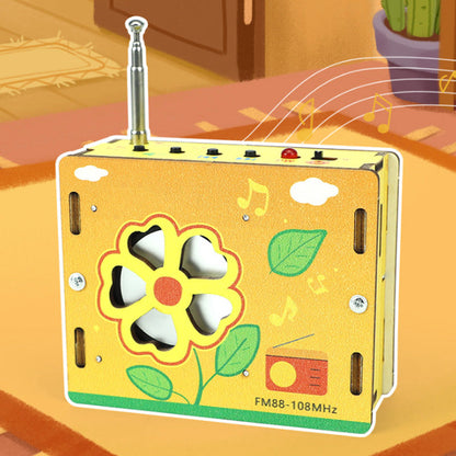 🔥🔥🔥Educational Children Toys DIY Mini Radio