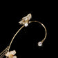 ⏳Time-Limited Special⏰Simple ear clips with butterfly and flower motifs & tassels – elegant & comfortable, no piercing required 🌸🦋