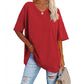 ⏳Time-Limited Special⏰Women's Casual Loose V-neck T-shirt