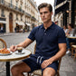 ⏳Time-Limited Special⏰Men's Summer 2-Piece Polo & Shorts Set