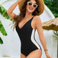 🏖️CURVE-ENHANCING PLUNGE-NECK TUMMY CONTROL SWIMSUIT🏝️