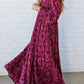 ⏳Time-Limited Special⏰Women’s Floral Rayon Smocked-Waist Maxi Dress – Fully Lined, Pockets & Vintage Sleeves 🌸👗