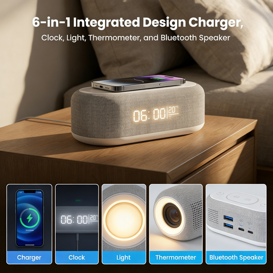 ⏳Time-Limited Special⏰6-in-1 Wireless Charging Station