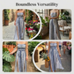 ⏳Time-Limited Special⏰Geometric Jumpsuit with Halter Neckline & Side Slit – Unique print & elastic back – Versatile, perfect for summer parties or resort wear ✨