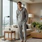 ⏳Time-Limited Special⏰Men's Hooded Casual Loose Top & Pants 2-Piece Set