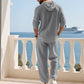 ⏳Time-Limited Special⏰Men's Hooded Casual Loose Top & Pants 2-Piece Set