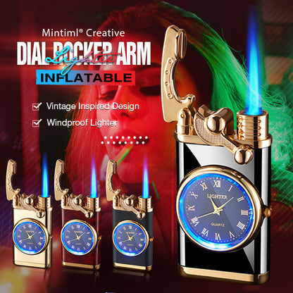🎁🎁🎁2025 HOT SALE Creativo Quadrante Bilanciere Gonfiabile Accendino-Male Glamour Lighter