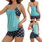 🏖️ Hot Summer - 50% OFF👙Women's Polka Dot Two Piece Swimsuit✨