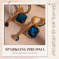 ⏳Time-Limited Special⏰Vintage Synthetic Diamond Earrings – Geometric, Dangling, Clip-On ✨