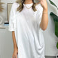 🌞2025 Summer New💕Women's Raw Edge Boxy Tee
