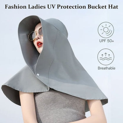 🌞2025 Summer New👒Fashion Ladies UV Protection Bucket Hat