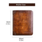 ⏳Time-Limited Special⏰Minimalist RFID Blocking Leather Wallet for Men – Ultra-Thin, Genuine Top-Layer Cowhide, Short Design for Everyday Carry