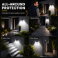 ⏳Time-Limited Special⏰ IP65 Waterproof & Motion-Activated — Perfect for Gardens, Walls & Pathways 💪