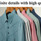 ⏳Time-Limited Special⏰Men's Ice Silk Stretch Shirt – Waterproof, Quick-Dry & Eco-Friendly – Cool Breathable Tech Fabric Shirt 🌿